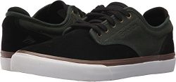 Emerica Men’s Wino G6 Skate Shoe, Black/Green, 11.5 Medium US