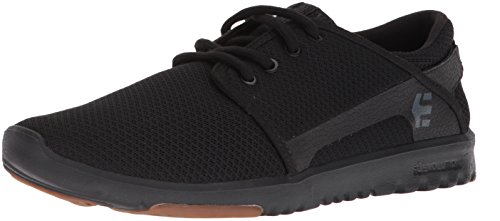 Etnies Men’s Scout Skate Shoe, Black/Black/Gum, 9.5 Medium US