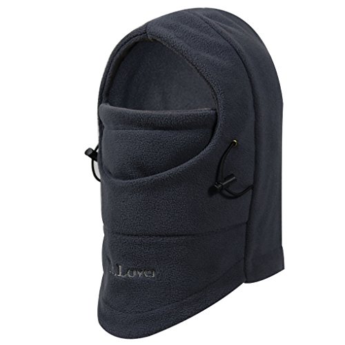 YR.Lover Children’s Double-Deck Winter Windproof Cap Warm Face Cover Adjustable Ski Hat