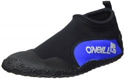 O’Neill Reactor 2 2mm Reef Booties, Black/Pacific, 9