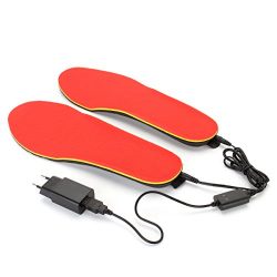 HITSAN 3.7V 1200mAh Electric Heated Shoe Insoles Foot Warmer Heater Feet Battery Warm Socks Ski  ...