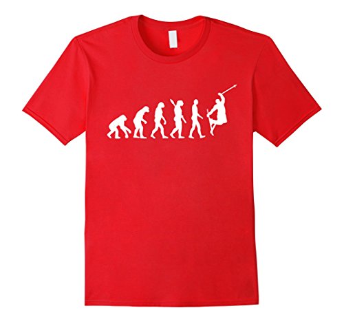 Men’s Evolution freestyle ski T-Shirt Medium Red