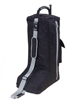 Derby Originals Nylon English Tall Boot Padded Carry Bag, Black