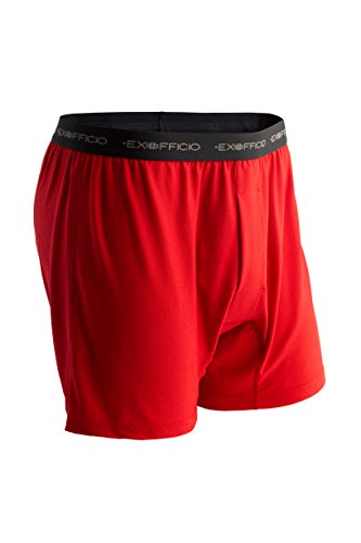 ExOfficio Men’s Give-N-Go Boxer, Stop, Small