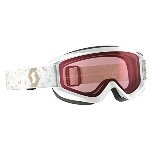 Scott Jr Agent Goggle – Kids’ White-Amplifier, One Size