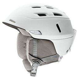 Smith Optics Adult Compass Ski Snowmobile Helmet – Pearl White/Medium
