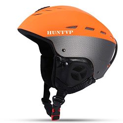 Huntvp Unisex Adult Snow Helmet Ski Snowmobile Sports Helmet with 16 vents Integrally Windproof  ...