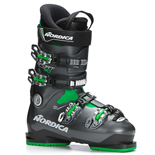 Nordica Sportmachine 80 Ski Boots – 27.5/Black-Anthracite-Green
