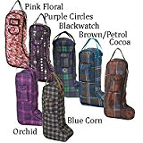 ER Centaur Plaid Boot Carry Bag – Size:One Size Color:Orchid Plaid