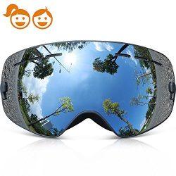 Ski Goggles Kids,COPOZZ G3 Kids Youth Girls Boys Ski Snow Snowboard Goggles – Double Lens  ...