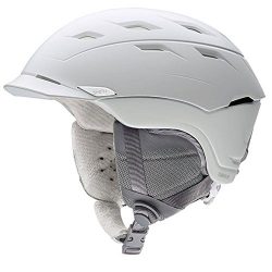 Smith Optics Adult Valence Ski Snowmobile Helmet – Satin White/Small