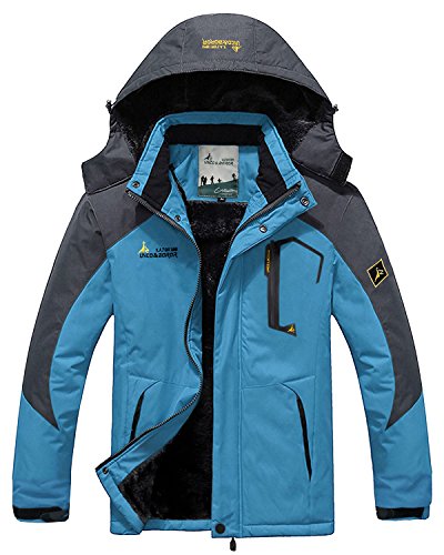 CIOR Men and Women Snow Jacket Windproof Waterproof Ski Jackets Winter Hooded Mountain Fleece Ou ...