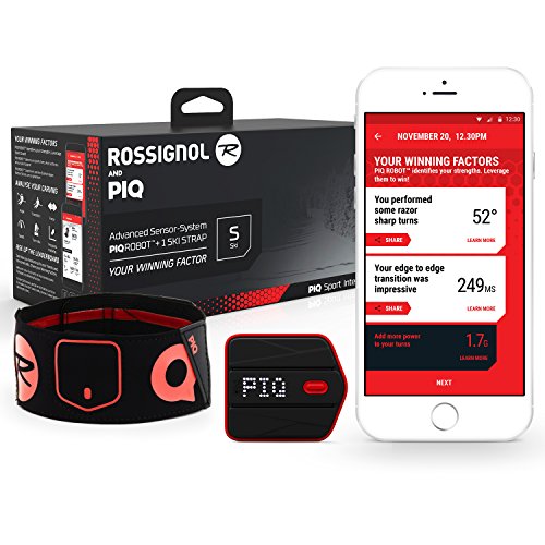 PIQ Rossignol Wearable Ski Sport Tracker – Turn, Jump and Trick Analyzer