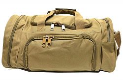 Military Tactical Duffle Bag Locker Bag 08032A (TAN 08032A)