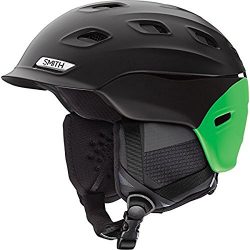 Smith Optics Adult Vantage Ski Snowmobile Helmet – Matte Black Split / Medium