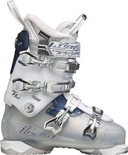 Nordica Nxt N3 Ski Boots Smoke Womens Sz 8.5 (25.5)