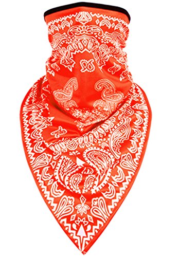 Kingree Balaclava Ski Mask, Motorcycle Helmets Liner Ski Gear Neck Gaiter, Paisley Series Quick- ...