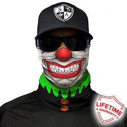 Sa Company Face Shield Micro Fiber Protect from Wind, Dirt and Bugs. Worn as a Balaclava, Neck G ...