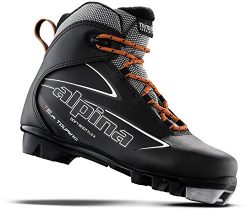 Alpina Sports Youth T5 Jr Touring Cross Country Ski Boots, Euro 33, Black/White/Red