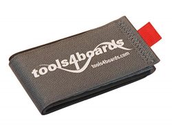 Tools4Boards Bind Alpine Ski Strap, Grey/Red