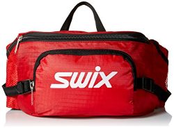 Swix Ski Gear Two Compartment Fanny Pack, Small, Red