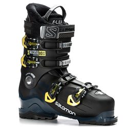 Salomon X-Access 80 Wide Ski Boots 2019-27.5/Black-Petrol Blue-Acid Green