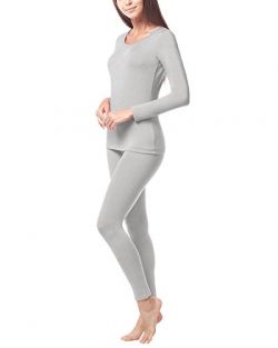 LAPASA Women’s Thermal Set Long Johns Underwear Fleece Lined Stay Warm Base Layer Ski Underwear  ...