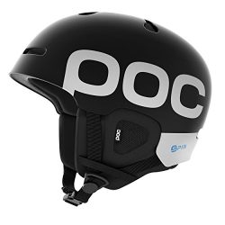POC – Auric Cut Backcountry SPIN, Ski and Snowboarding Helmet, Uranium Black, XL/XXL
