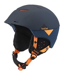 Bolle Synergy Soft Helmet, Navy/Orange, 54-58cm