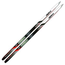 Alpina Sports Youth Energy Junior Cross-Country Nordic Touring Skis with Rottefella NIS Binding  ...