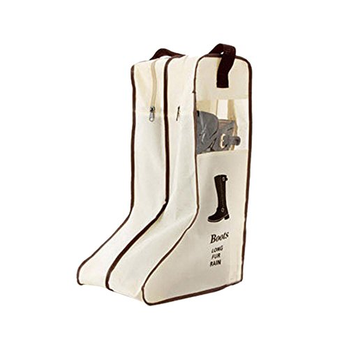 Portable Shoes Boots Storage Bag Dustproof Protector Box Container Foldable Travel Long Shoe Boo ...
