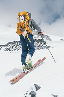 Ski to the summit – photo print on canvas or paper. Backcountry skiing on Mt. Adams, Washi ...