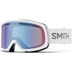 Smith Optics Womens Drift Snow Goggles White Frame/Blue Sensor Mirror