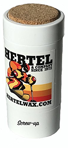 Hertel Ski Wax All Temperature Rub on ski and snowboard wax 66 g twist up