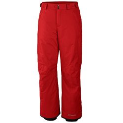 Columbia Men’s Arctic Trip Omni-Tech Ski Snowboard Pants-Red-Large