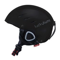 Lucky Bums Snow Sport Helmet, Matte Black, X-Large