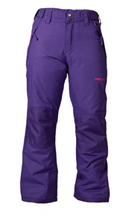 Arctix Youth Snow Pants with Reinforced Knees and Seat, Purple, Medium