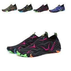 Leaproo Men Women Water Shoes Aqua Socks Barefoot Swim Yoga Surf Shoes for Beach Pool Diving Wal ...