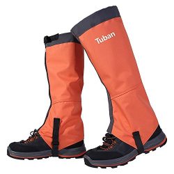 Eagsouni Hiking Gaiters Ski Snow Gaiters Waterproof Boot Shoes High Leg Cover for Outdoor Walkin ...