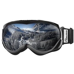 OutdoorMaster Kids Ski Goggles – Helmet Compatible Snow Goggles for Boys & Girls with  ...