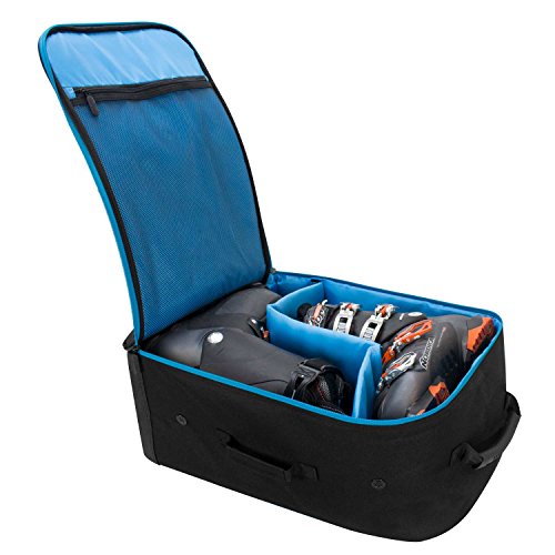 Winterial 2018 Ski Boot Bag/Snowboard boot bag/Extra Storage/Water Resistant/Backpack/Black