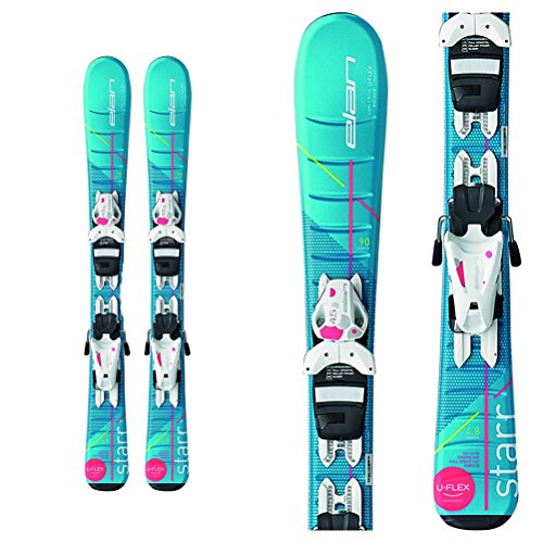 ELAN Starr Kids Skis with EL 4.5 Bindings – 100cm