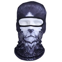 JIUSY Animal Balaclava Face Mask Breathable Speed Dry Outdoor Sports Riding Ski Head Cover Motor ...