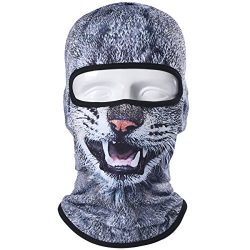JIUSY Animal Balaclava Face Mask Breathable Speed Dry Outdoor Sports Riding Ski Head Cover Motor ...