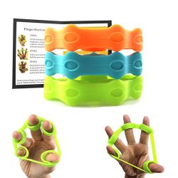 Frelaxy Finger Stretcher Hand Extensor Exerciser Set, Extra Thick & Upgraded Design, Finger  ...
