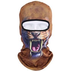 JIUSY Animal Balaclava Face Mask Breathable Speed Dry Outdoor Sports Riding Ski Head Cover Motor ...