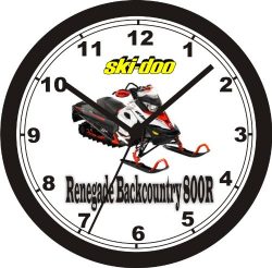 2014 Ski-Doo Renegade Backcountry X E-TEC 800R Wall Clock – Wall Clock-FREE USA SHIPPING