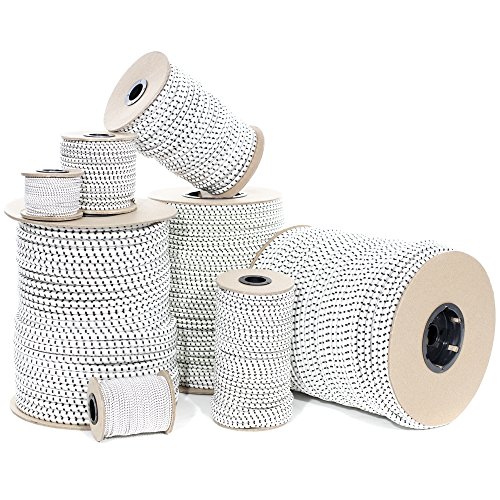 Paracord Planet Elastic Shock Cord Bungee Cord – Heavy Duty 1/8-in, 3/16-in, 1/4-in, 5/16- ...