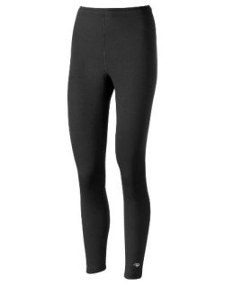 Duofold Women’s Heavy Weight Double Layer Thermal Leggings, Black, Small