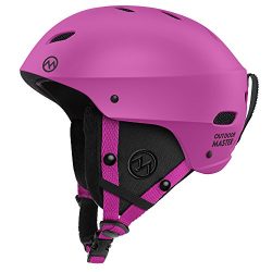 OutdoorMaster Ski Helmet – with Certified Safety, 9 Different Color Options – for Me ...